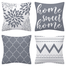 4 Piece Cushion Cover Set