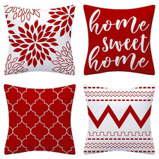 4 Piece Cushion Cover Set