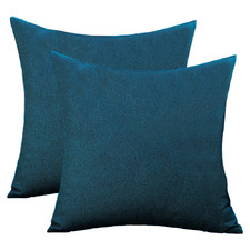 Solid Outdoor Cushion Covers (Set of 2)
