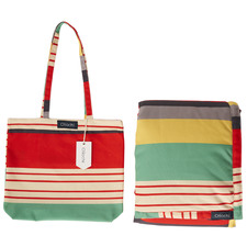 Stripe Avalon Picnic Blanket & Bag