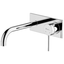 Venice Curved Wall Mixer with Bath Spout