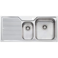 Nu-Petite 1080mm 1 & &frac12; Stainless Steel Kitchen Sink with Left Drainer