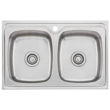Endeavour Double Stainless Steel Kitchen Sink