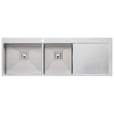 Professional Series 1450mm  1 & &frac34; Stainless Steel Kitchen Sink with Right Drainer