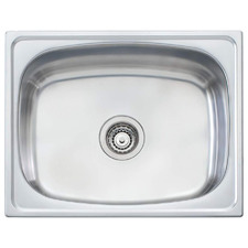 Marco 590mm Single Stainless Steel Laundry Sink
