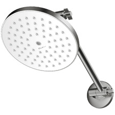 Rome 150mm High-Rise Swivel Shower Head & Arm