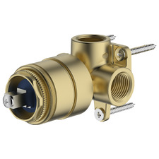 Unibody Brass Shower/Bath Wall Mixer In-Wall Body Only