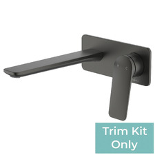 Paris 200mm Bath/Basin Wall Mixer Set Trim Kit Only
