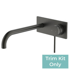 Venice 220mm Bath/Basin Curved Wall Mixer Set Trim Kit Only