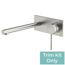 Venice 200mm Bath/Basin Straight Wall Mixer Set Trim Kit Only
