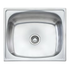 Marco 630mm Single Stainless Steel Laundry Sink