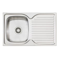 Endeavour 770mm Single Stainless Steel Kitchen Sink with Right Drainer