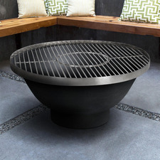 82cm Stainless Steel Fire Pit Grill