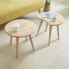 2 Piece Ant Side Table Set