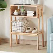 Cornell Rubberwood Console Table