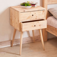 Domo Rubberwood Night Stand