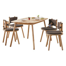 4 Seater Tiberius Dining Table & Chair Set