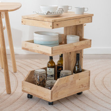 Anya Rubberwood Trolley