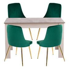 4 Seater Roan Dining Table & Chair Set