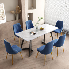 6 Seater Marcus Dining Table & Chair Set