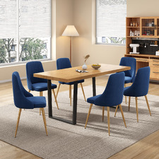 6 Seater Clarke Dining Table & Chair Set