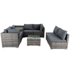 6 Seater Shepard Outdoor Lounge & Coffee Table Set
