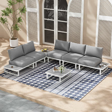 5 Seater Kat Outdoor Modular Lounge Sofa Set