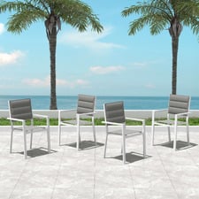 Veron Outdoor Dining Chairs (Set of 4)