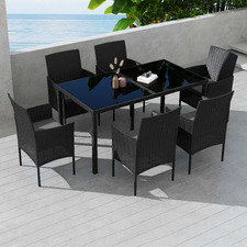 6 Seater Cove Outdoor Dining Table Set
