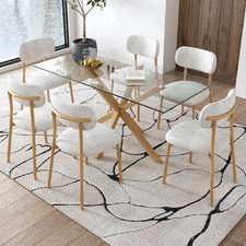 6 Seater Estrada Dining Table & Chair Set