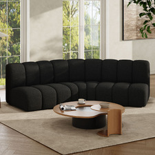 Laurent 4 Seater Boucle Modular Sofa