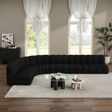 Laurent 6 Seater Boucle Modular Sofa