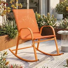 Arden High Back Outdoor Rocking Chair