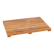 Slade Teak Wood Bath Mat