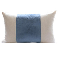 Striped Velvet Cushion Cover