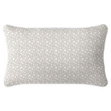 Zoe Polka Dot Rectangular Linen-Blend Cushion Cover