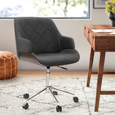 Traynor Linen Office Chair
