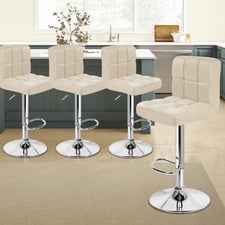 Ralph Adjustable Barstools (Set of 4)