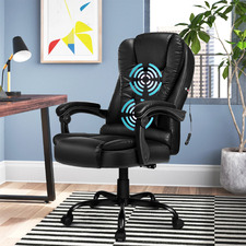 Reizo PU Leather Massage Office Chair