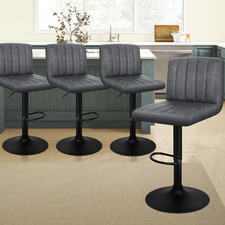 Kelsey Adjustable Barstools (Set of 4)