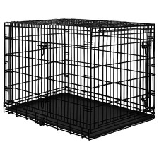 Jacob 3 Doors Metal Dog Cage with Tray