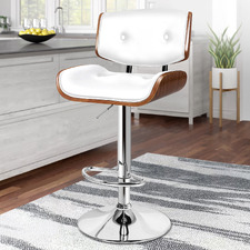 Black Odette Adjustable Barstool