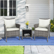2 Seater Chandon Outdoor Armchair & Table Set