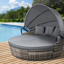 Rill PE Wicker Outdoor Daybed