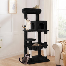 143cm Fir Wood Cat Scratching Tree