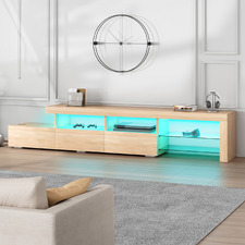 221cm Lavigne LED Entertainment TV Unit