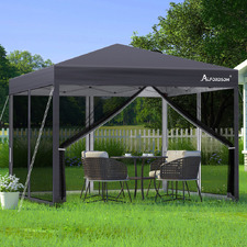3m Kelvin Mesh Outdoor Pop-Up Gazebo