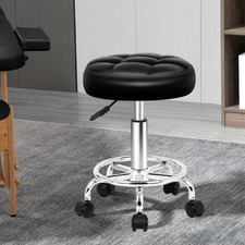 Zora Faux Leather Office/Salon Stool