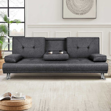 Kyrylo 2 Seater Single Upholstered Sofa Bed