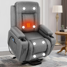 Kyron Upholstered Recliner Armchair